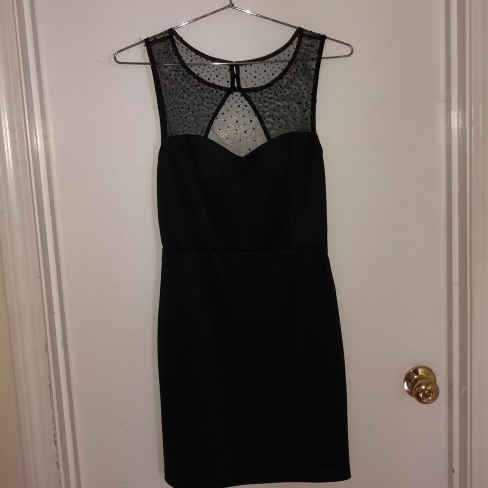 lulus black dress